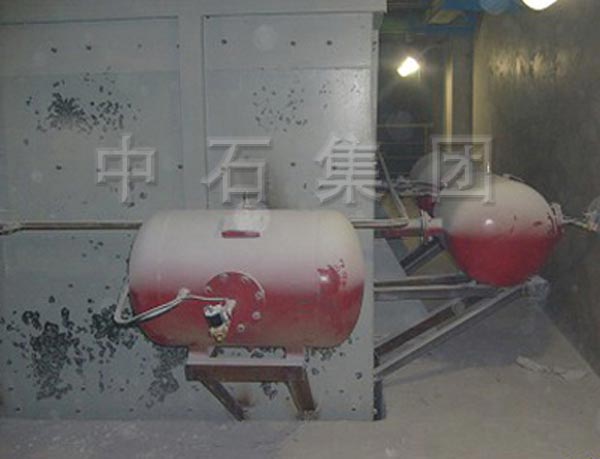 焦化廠空氣炮安裝案例